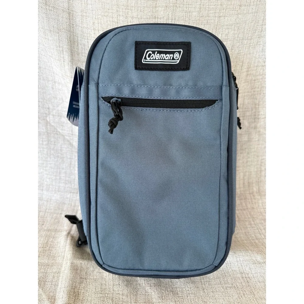 Coleman Translatr Soft Cooler Sling Bag Blue NWT 6 Can Convertible TempLock